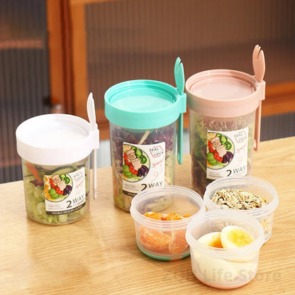1L Portable Breakfast Cup Set