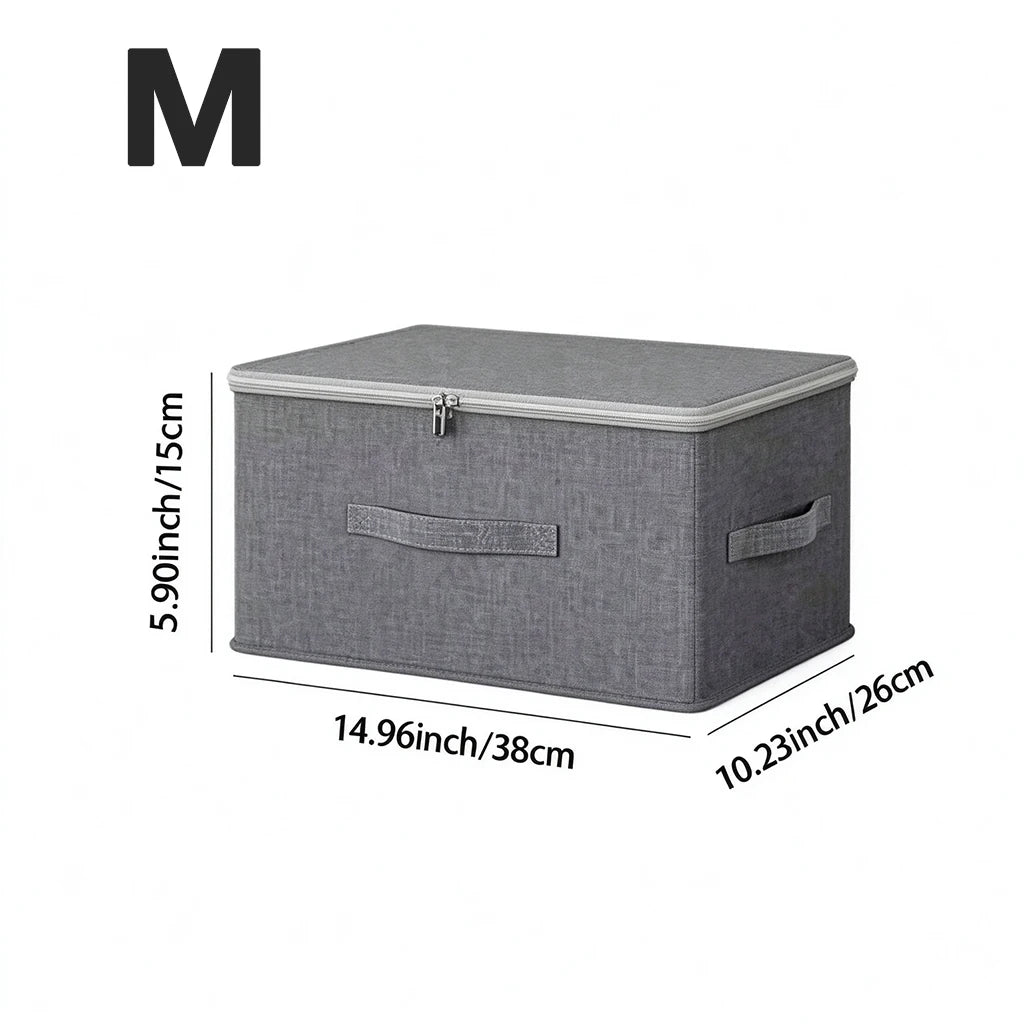 Foldable Stackable Fabric Wardrobe Storage Boxes