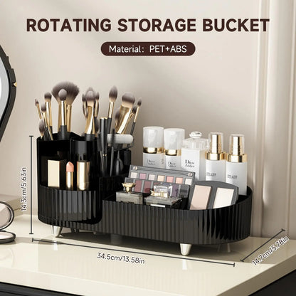 360° Rotating Makeup Organizer