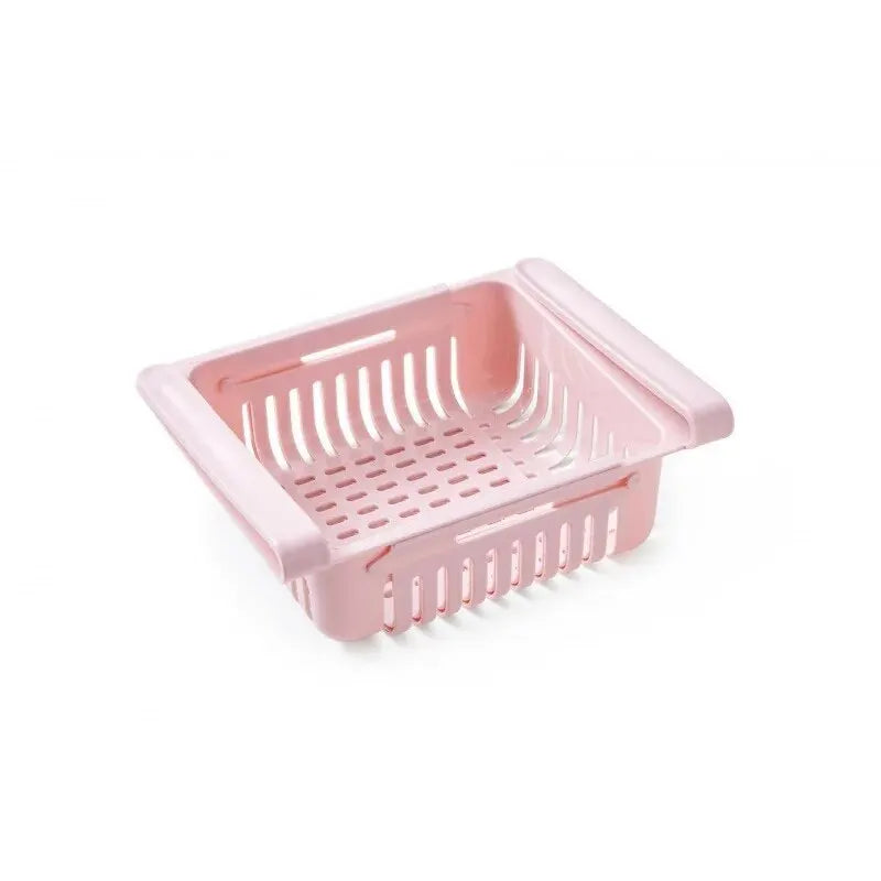 Flexible Expandable Fridge Drawer Basket