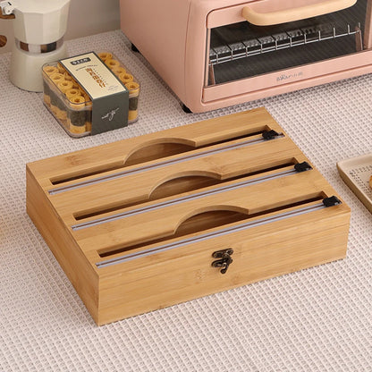3-in-1 Bamboo Wrap Dispenser