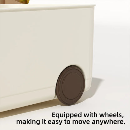 Roll-Out Storage Bins with Wheels