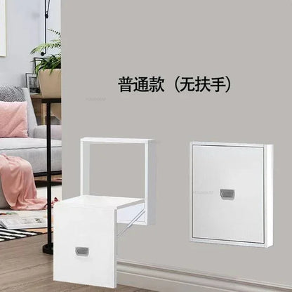 Folding Wall-Mounted Bathroom Seat