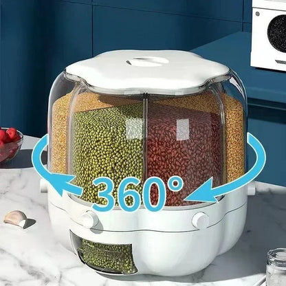 360° Rotating Rice Dispenser