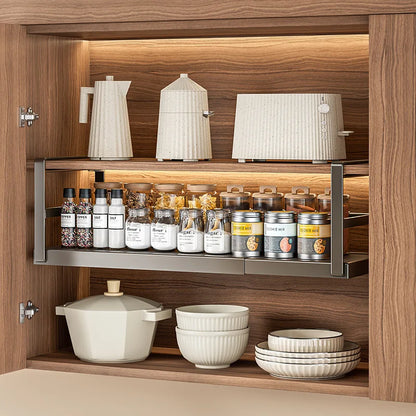 Expandable Under-Shelf Storage Rack