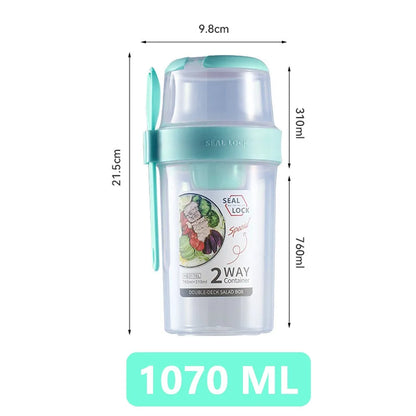 1L Portable Breakfast Cup Set