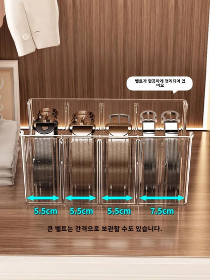 Belts Storage Container & Organizer