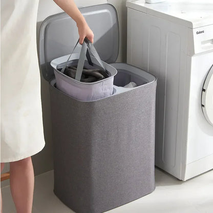 Foldable Fabric Laundry Basket