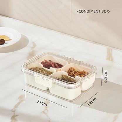 Grid Divided Serving Tray