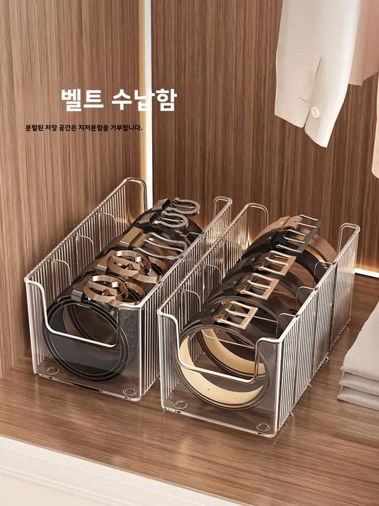 Belts Storage Container & Organizer