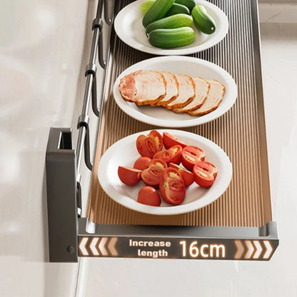 Folding Spice Rack with Hooks