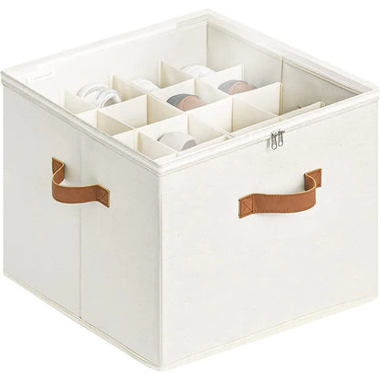 Fabric Shoe Organizer with Cover