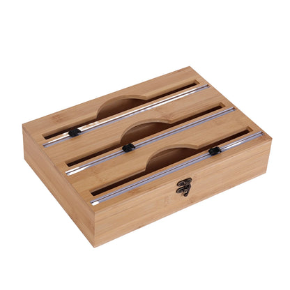 3-in-1 Bamboo Wrap Dispenser