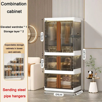 Grey, White Storage Organizer Box