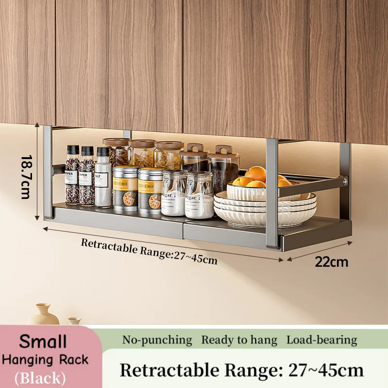 Expandable Under-Shelf Storage Rack