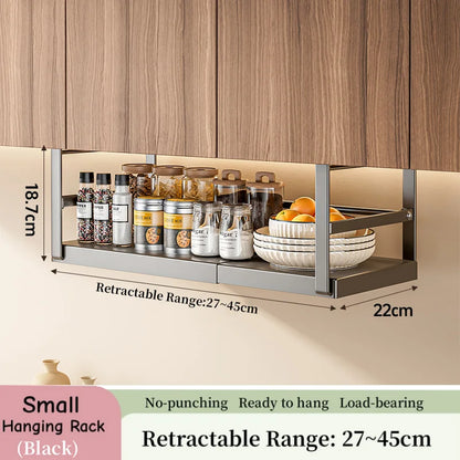 Expandable Under-Shelf Storage Rack