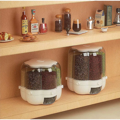 360° Rotating Rice Dispenser