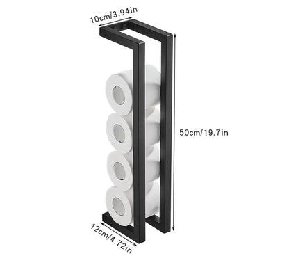Wall-Mounted Towel and toilet paper Rack