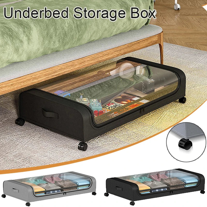 Under Bed Storage Box with Wheels