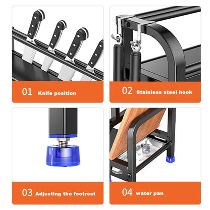 Multi-Layer Kitchen Storage Rack