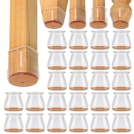 Silicone Chair Leg Protectors (24pcs)