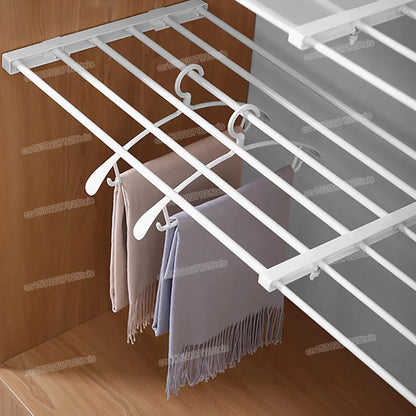 Adjustable Wall-Mounted Storage Rack