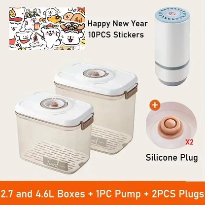 Vacuum Sealed Food Storage Box