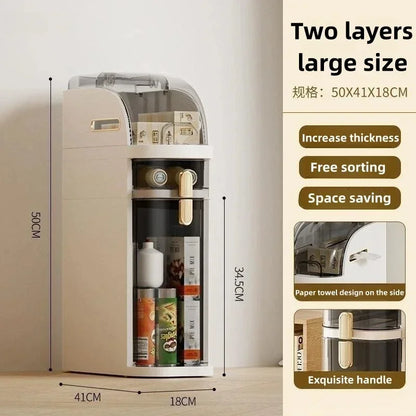 Bathroom Storage Rack Cabinet