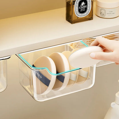 Transparent Suspended Under-Shelf Pull-Out Drawers