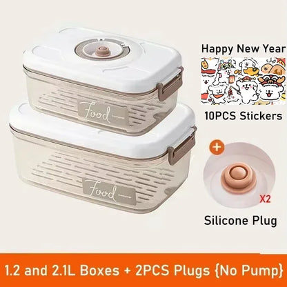 Vacuum Sealed Food Storage Box
