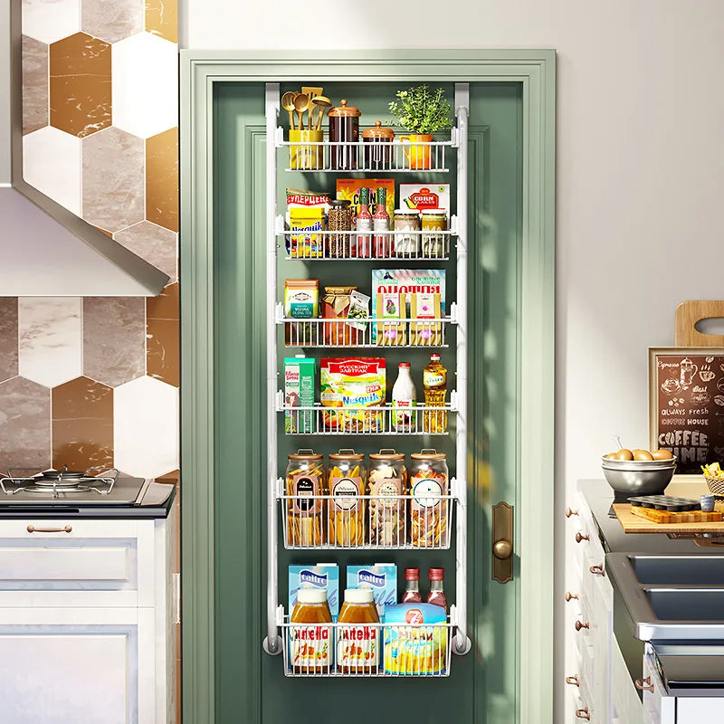 Multi-Layer Over-Door Hanging Storage Baskets