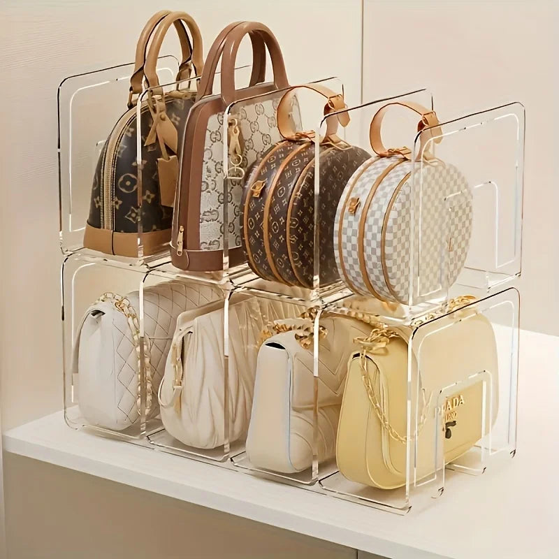Clear Acrylic Handbag Dividers – Set of 2