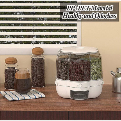 360° Rotating Rice Dispenser