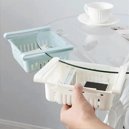 Flexible Expandable Fridge Drawer Basket