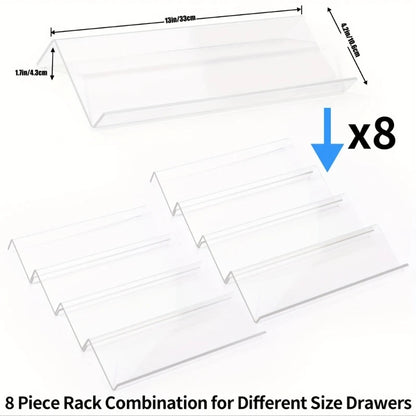 Acrylic Drawer Organizer Rack