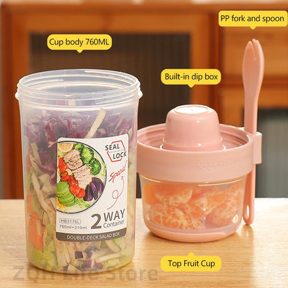 1L Portable Breakfast Cup Set
