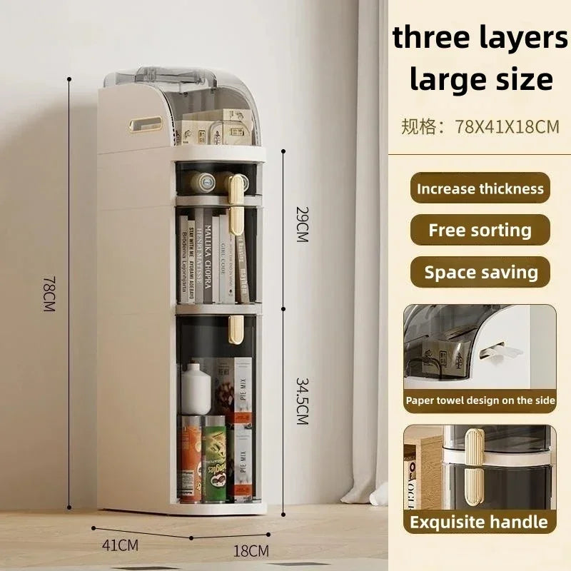 Bathroom Storage Rack Cabinet