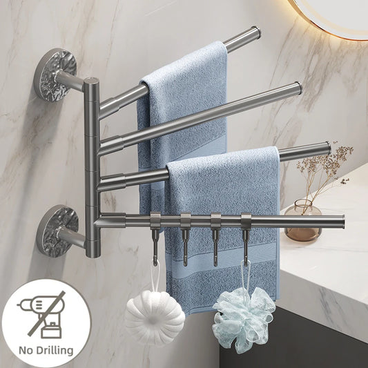Rotatable Shower Towel Hanger