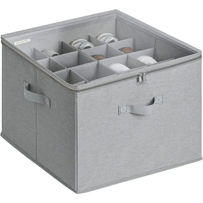 Fabric Shoe Organizer with Cover