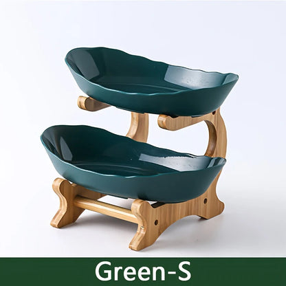 Partitioned Tableware Fruit & Snack Tray