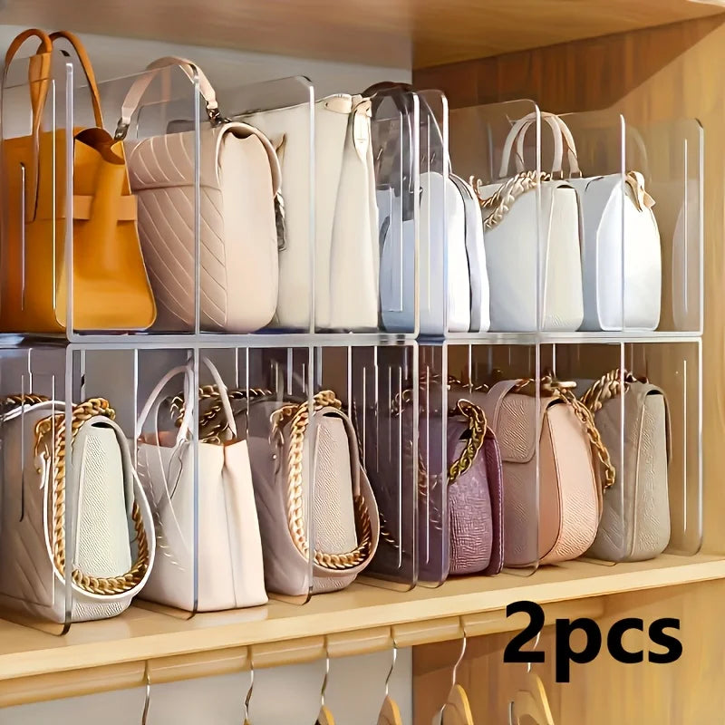 Clear Acrylic Handbag Dividers – Set of 2