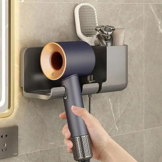 Hair Dryer Rack Organizer
