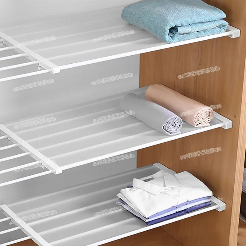 Adjustable Storage Wall Racks Adjustable Wall-Mounted Storage Rack – Homer Harber Stores