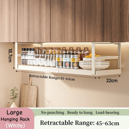 Expandable Under-Shelf Storage Rack