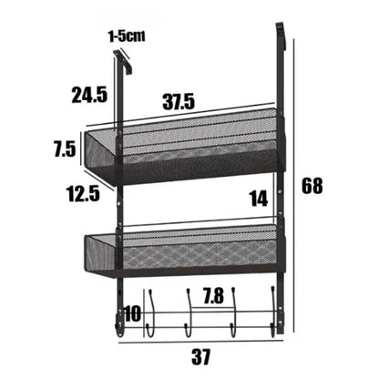 Waterproof Door Storage Basket
