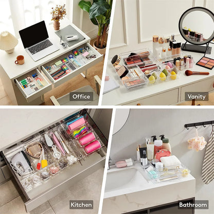 10-Piece Drawer Organizer Set