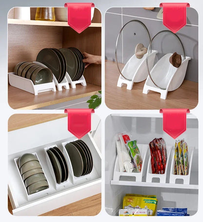 Kitchen Cabinet Plate Drying Rack