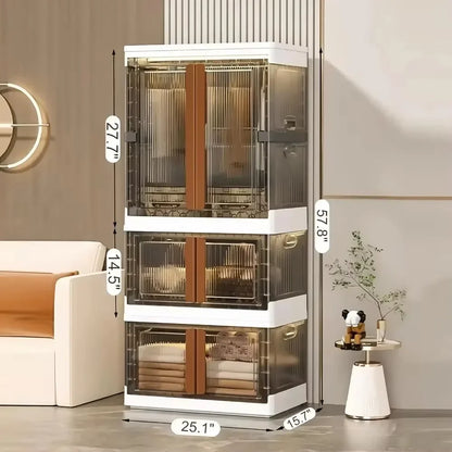 Grey, White Storage Organizer Box