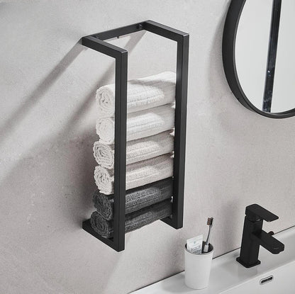 Wall-Mounted Towel and toilet paper Rack