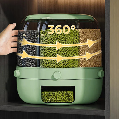 360° Rotating Rice Dispenser